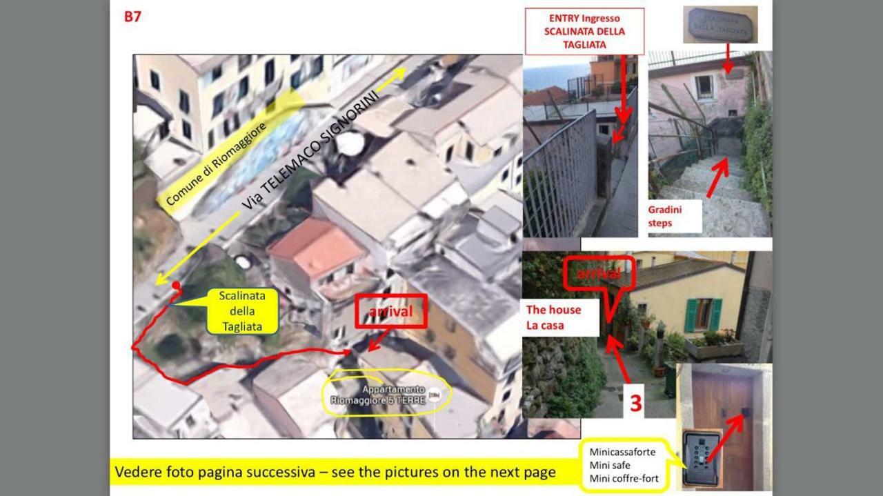 Appartamento Chic Riomaggiore 5 Terre Exterior photo