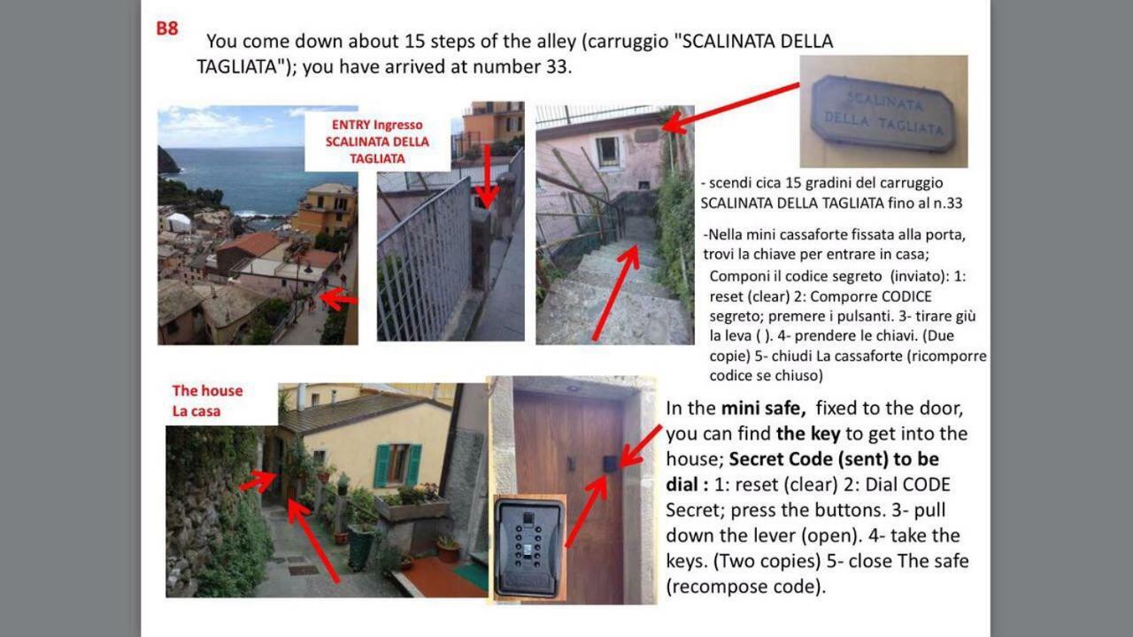 Appartamento Chic Riomaggiore 5 Terre Exterior photo