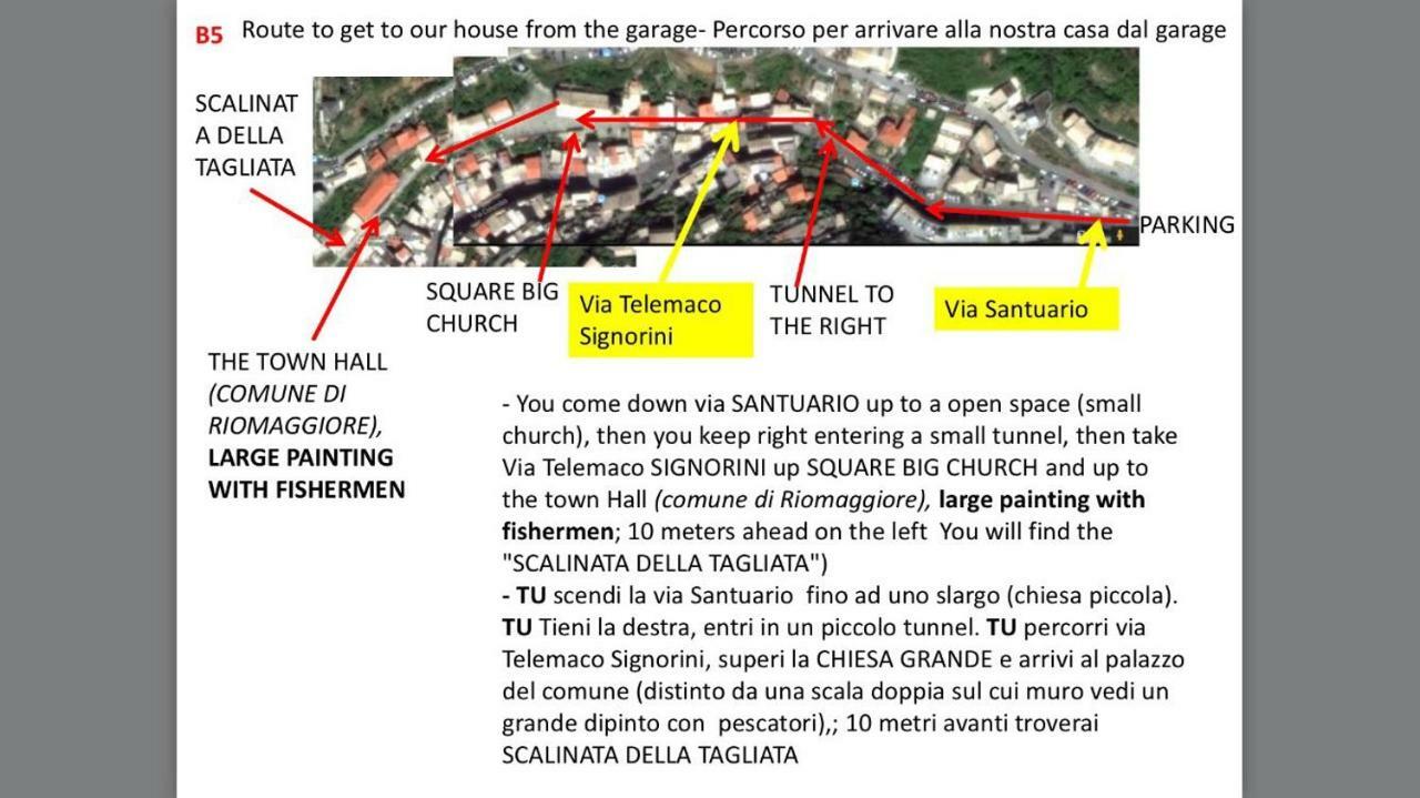 Appartamento Chic Riomaggiore 5 Terre Exterior photo