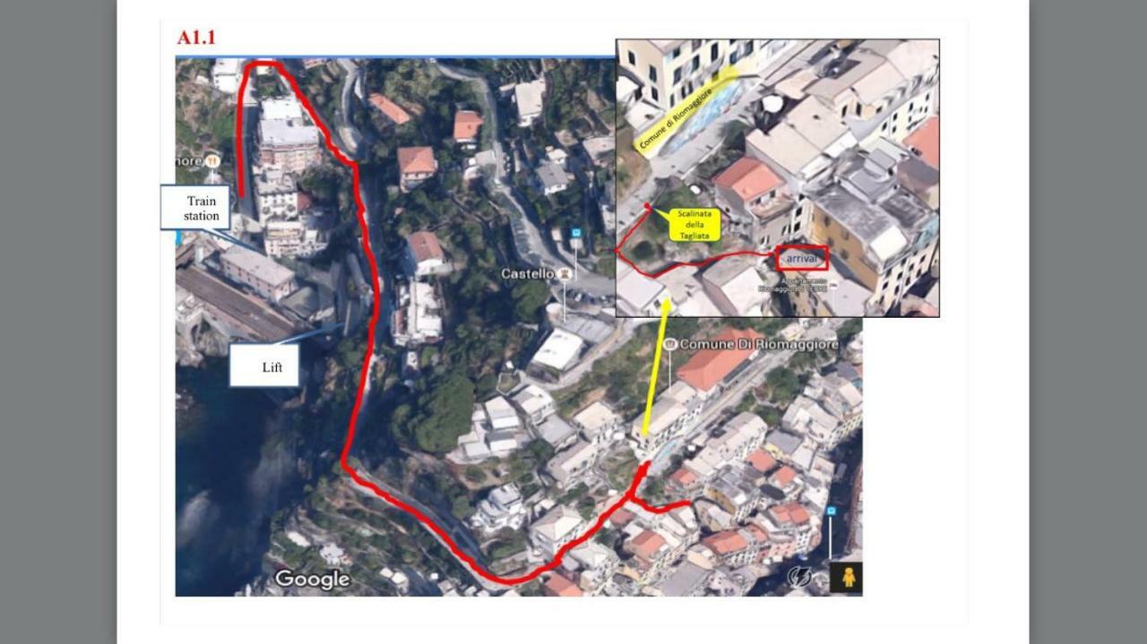 Appartamento Chic Riomaggiore 5 Terre Exterior photo